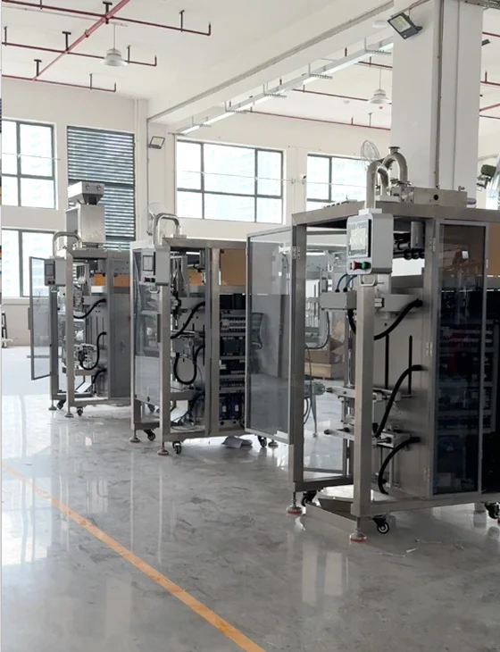 Packaging machine workshop